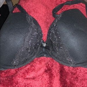 black VS bra